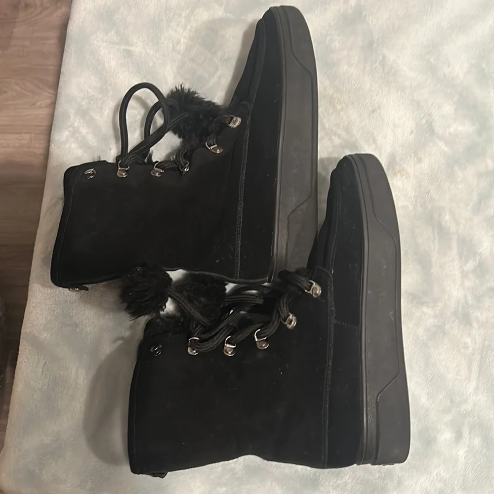 Michael Kors used black boots 8-8 1/2 - Picture 6 of 8